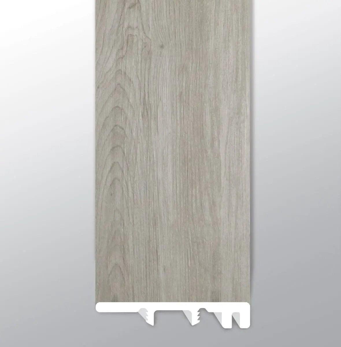 Cyrus Dunite Oak Semi Gloss End Cap Wood Look Lvt Moldings 1.5x0.25 close up