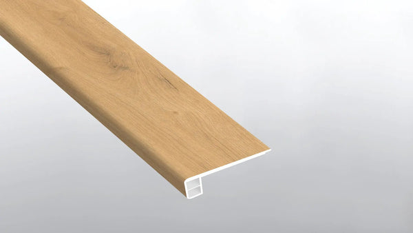 Wayne Parc Elwood Semi Gloss Flush Stair Nose End Cap Wood Look Lvt Moldings 2.75x0.75