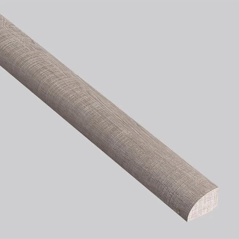 Smithcliffs Emridge Semi Gloss Quarter Round Wood Look Rigid Core Moldings 0.64x0.75 close up