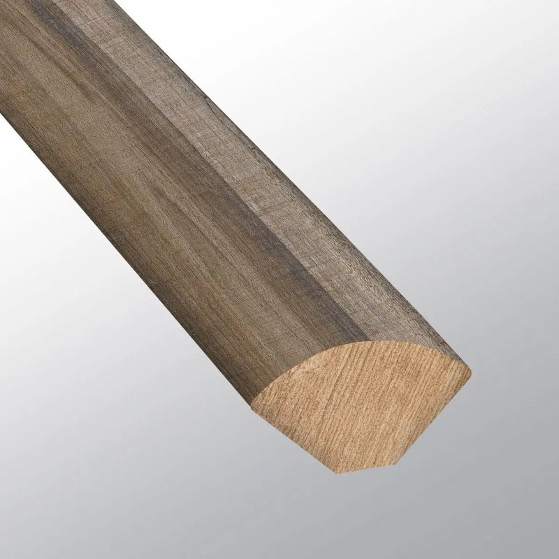 Cyrus Exotika Semi Gloss Quarter Round Wood Look Lvt Moldings 0.64x0.75 close up