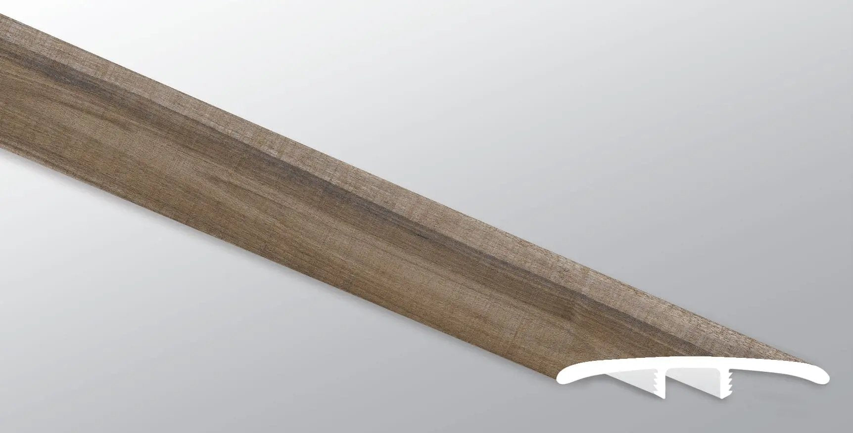 Cyrus Exotika Semi Gloss Wood Look Lvt Moldings 1.77x0.28 close up