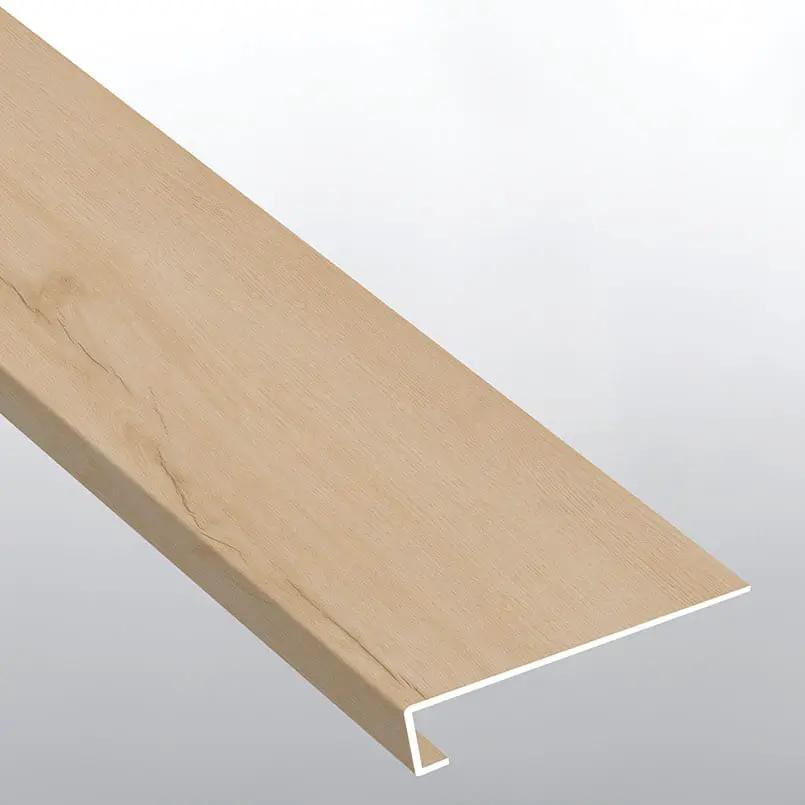 Laurel Fallonton Semi Gloss Wood Look Lvt Moldings 12x1.25 0.18 inch close up