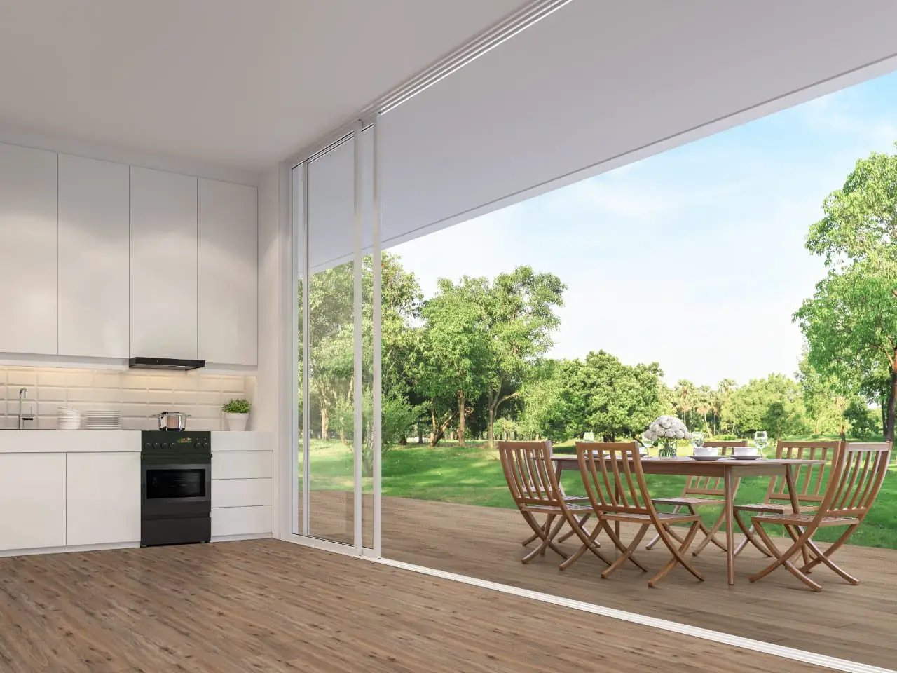 Cyrus Fauna Semi Gloss End Cap Wood Look Lvt Moldings 1.5x0.25 in a finished room