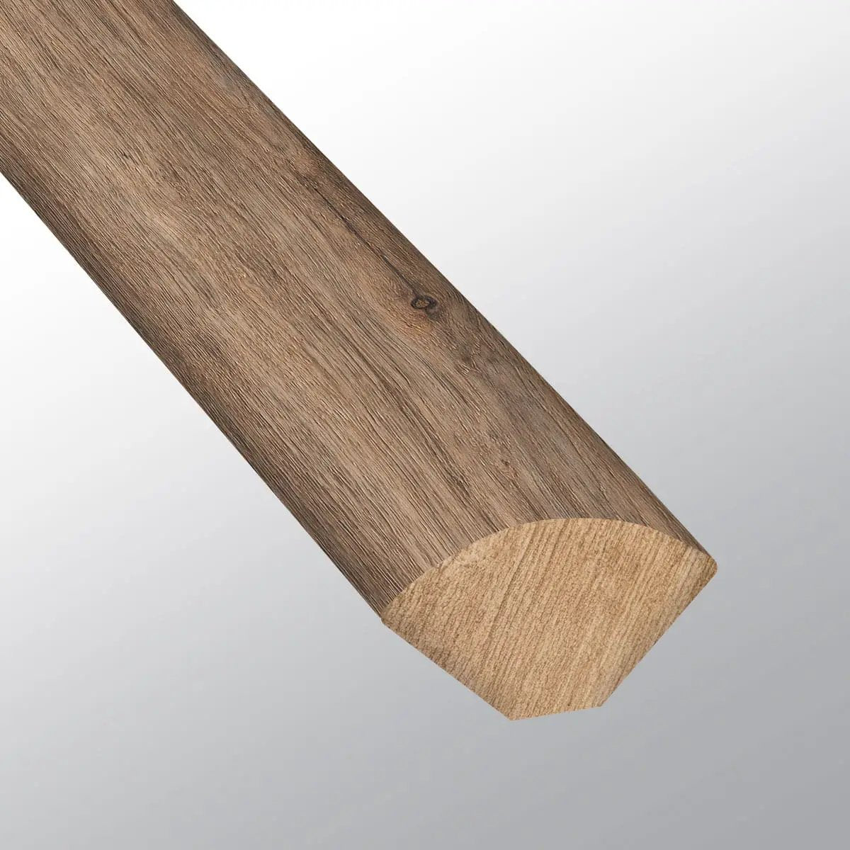 Cyrus Fauna Semi Gloss Quarter Round Wood Look Lvt Moldings 0.64x0.75 close up