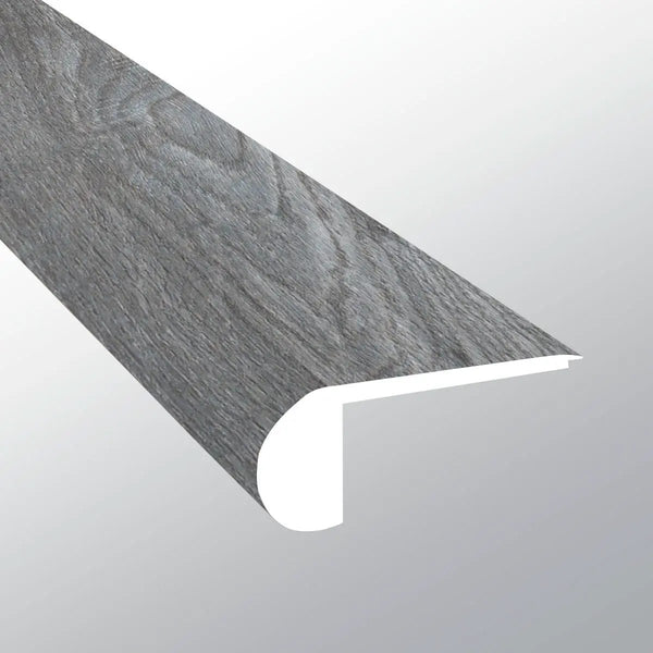 Cyrus Finely Semi Gloss Flush Stair Nose Wood Look LVT Moldings 2.75x0.75