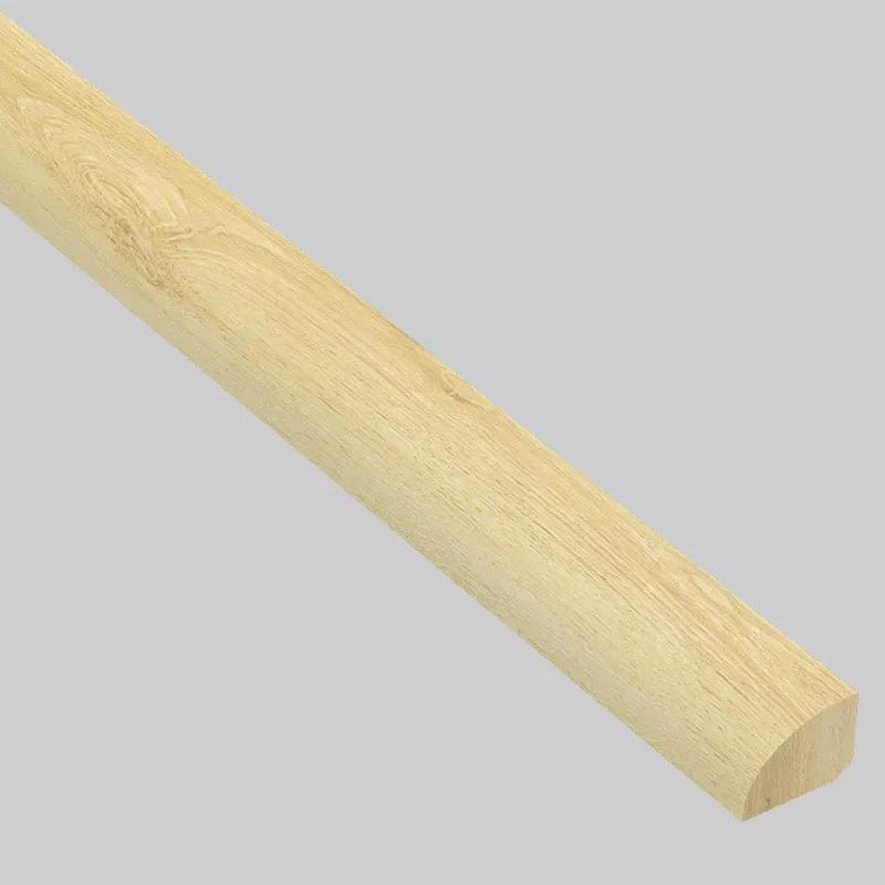 Smithcliffs Glenbury Oak Semi Gloss Quarter Round Wood Look Rigid Core Moldings 0.64x0.75 close up