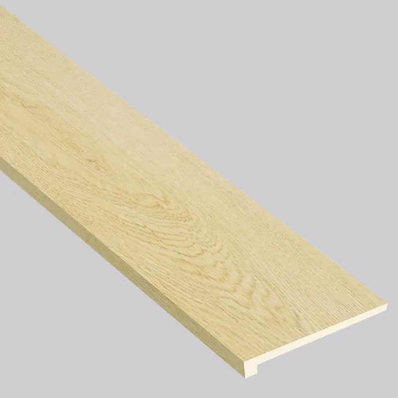 Smithcliffs Glenbury Oak Semi Gloss Wood Look Rigid Core Moldings 12x1.25 close up