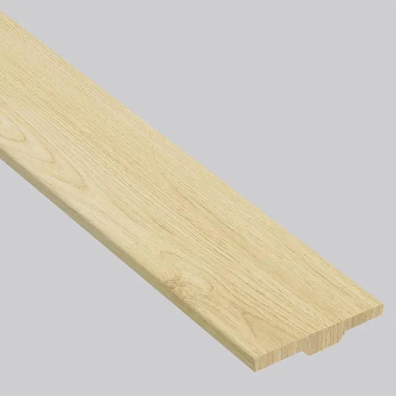 Smithcliffs Glenbury Oak Semi Gloss T Molding Wood Look Rigid Core Moldings 1.77x0.28 close up