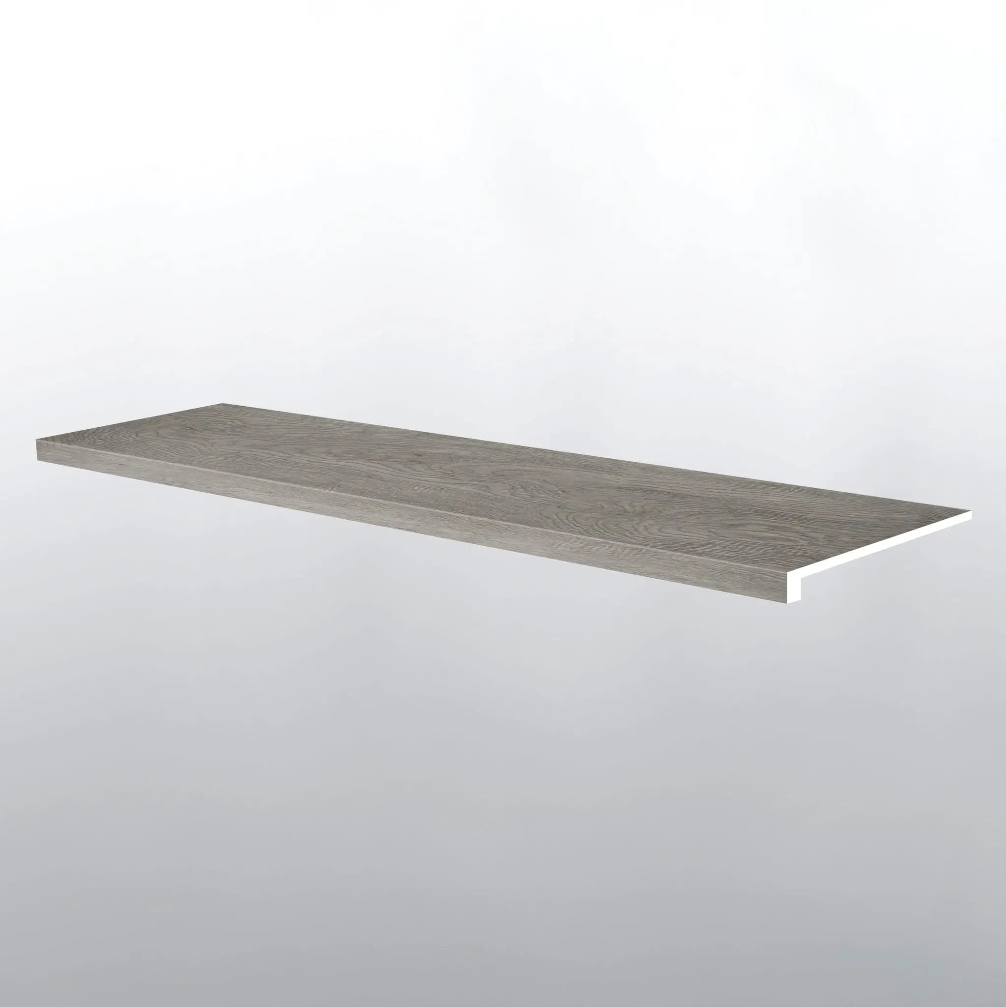 Cyrus Grayton Semi Gloss Wood Look Lvt Moldings 12x1.25 close up
