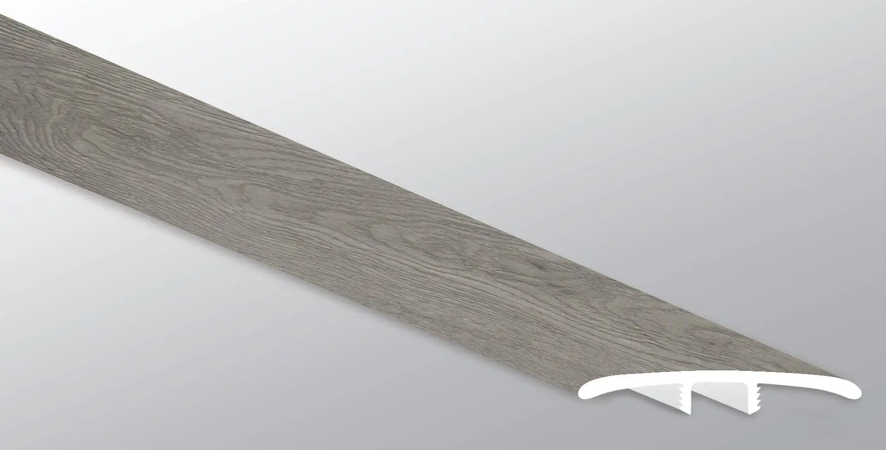Cyrus Grayton Semi Gloss Wood Look Lvt Moldings 1.77x0.28 close up