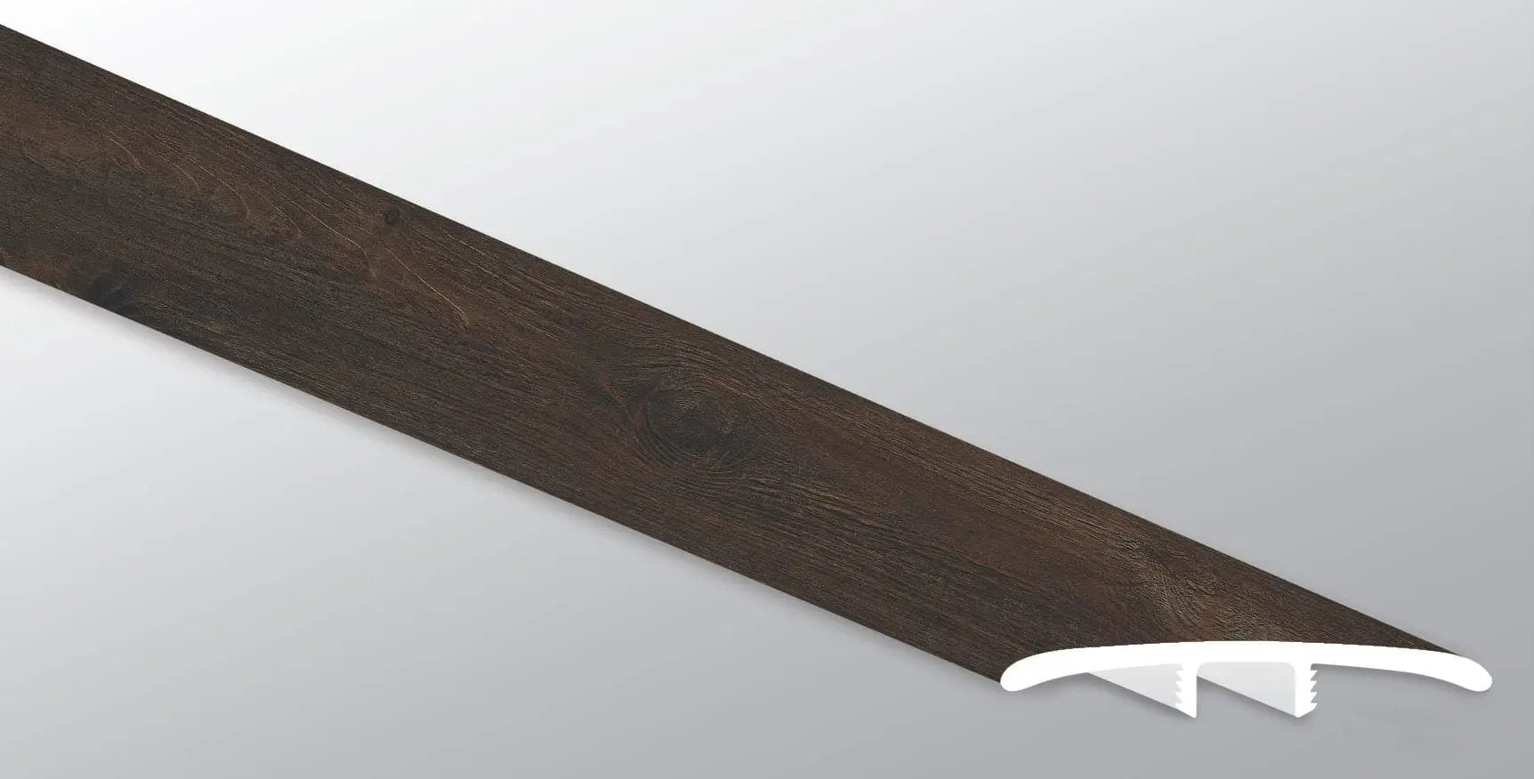 Cyrus Hawthorne Semi Gloss Wood Look Lvt Moldings 1.77x0.28 close up