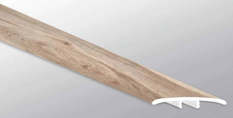 Andover Highcliffe Greige Semi Gloss T Molding Wood Look Lvt Moldings 1.77x0.28 close up