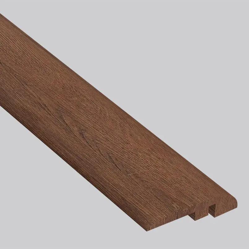 Smithcliffs Hillsdale Semi Gloss Stair Riser Wood Look Rigid Core Moldings 1.77x0.345 close up