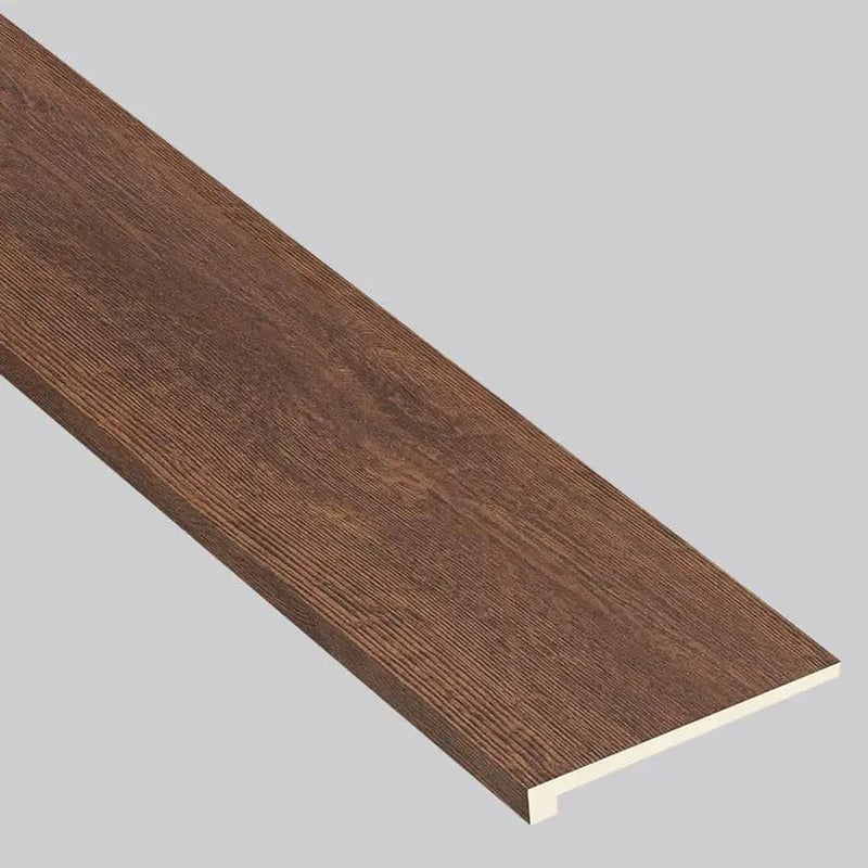 Smithcliffs Hillsdale Semi Gloss Wood Look Rigid Core Moldings 12x1.25 close up