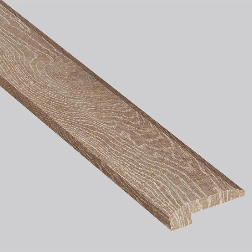 Ladson Hinton Brushed End Cap Wood Look Moldings 2x0.63 close up