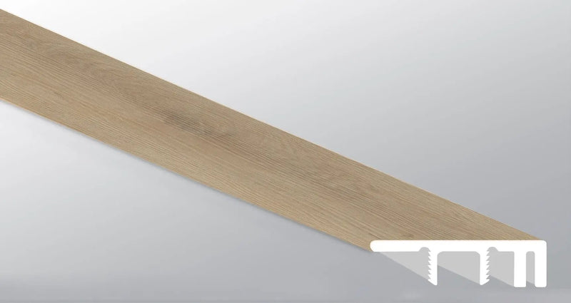 Laurel Hyde Haven Semi Gloss Wood Look Lvt Moldings 1.5x0.529 close up