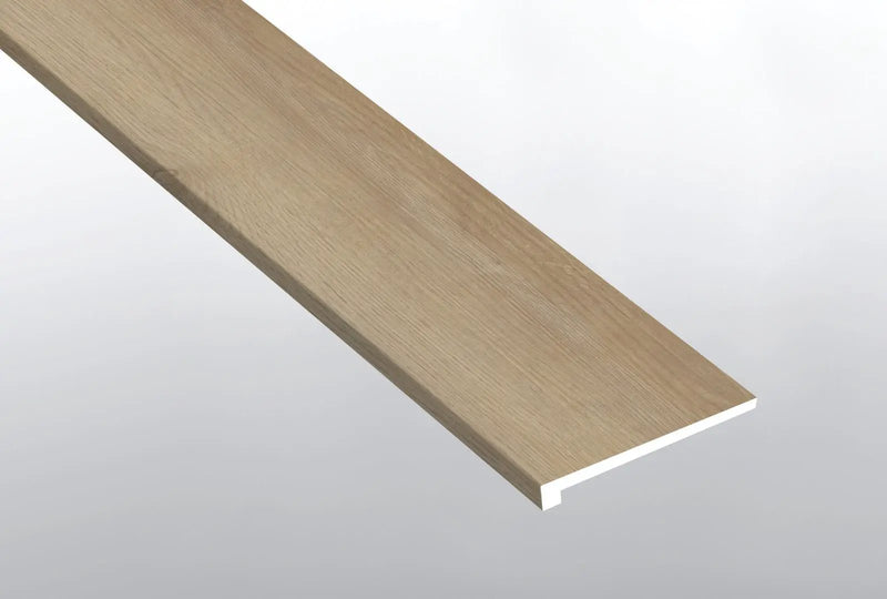 Laurel Hyde Haven Semi Gloss Wood Look Lvt Moldings 12x1.25 1.25 inch close up