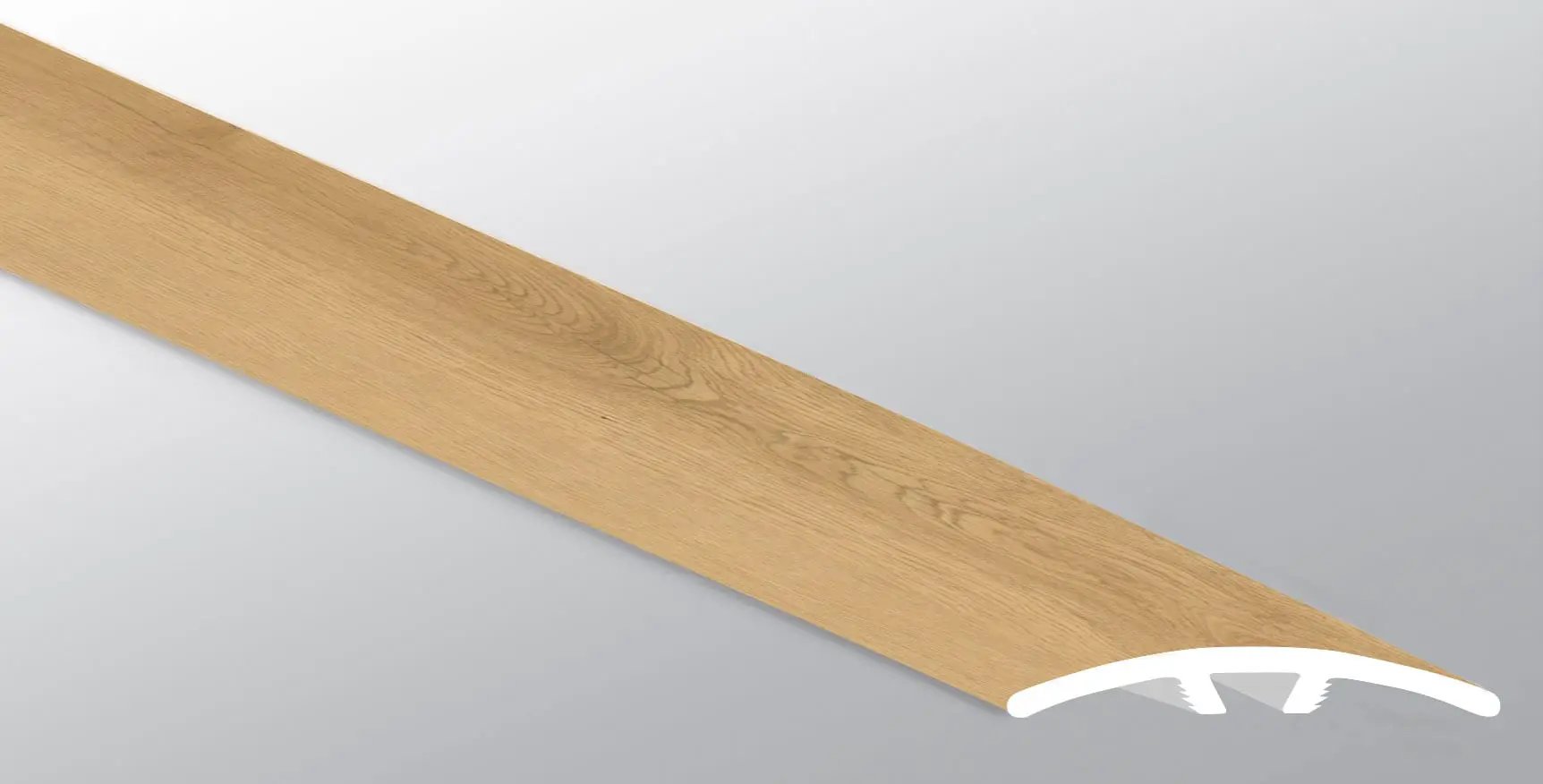 Laurel Hyde Haven Semi Gloss Stair Riser Wood Look Lvt Moldings 1.59x0.18 close up