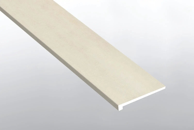 Trecento Ivorelle Semi Gloss Stone Look Lvt Moldings 12x1.25 close up
