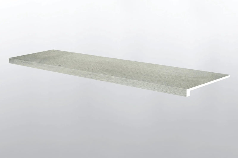 Cyrus Kardigan Semi Gloss Wood Look Lvt Moldings 12x1.25 close up