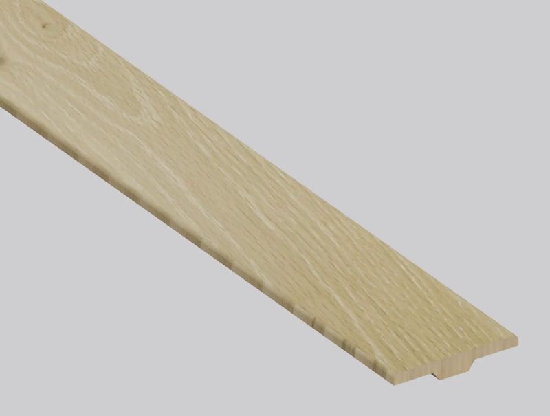 Woodhills Kings Buff Wood Semi Gloss T Molding Look Moldings 1.25x0.28 close up
