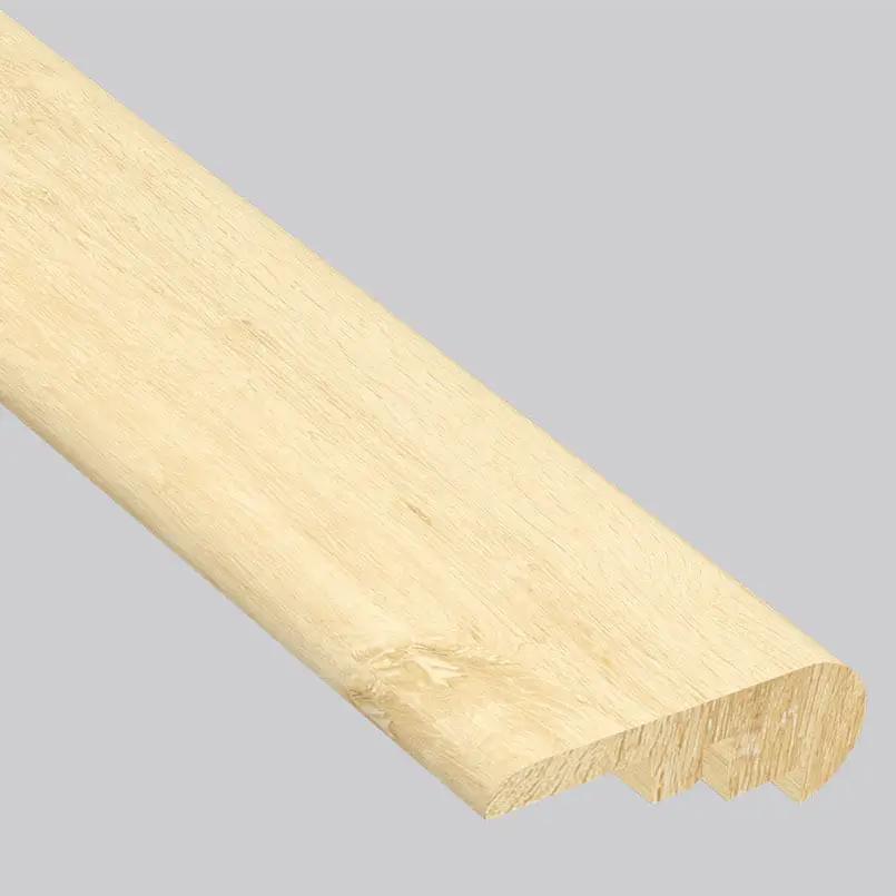 Smithcliffs Lanston Oak Semi Gloss Overlap Stair Nose Wood Look Rigid Core Moldings 2.23x1.03 close up