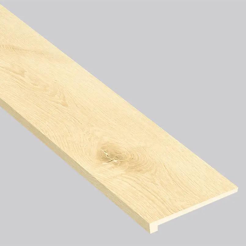 Smithcliffs Lanston Oak Semi Gloss Wood Look Rigid Core Moldings 12x1.25 close up