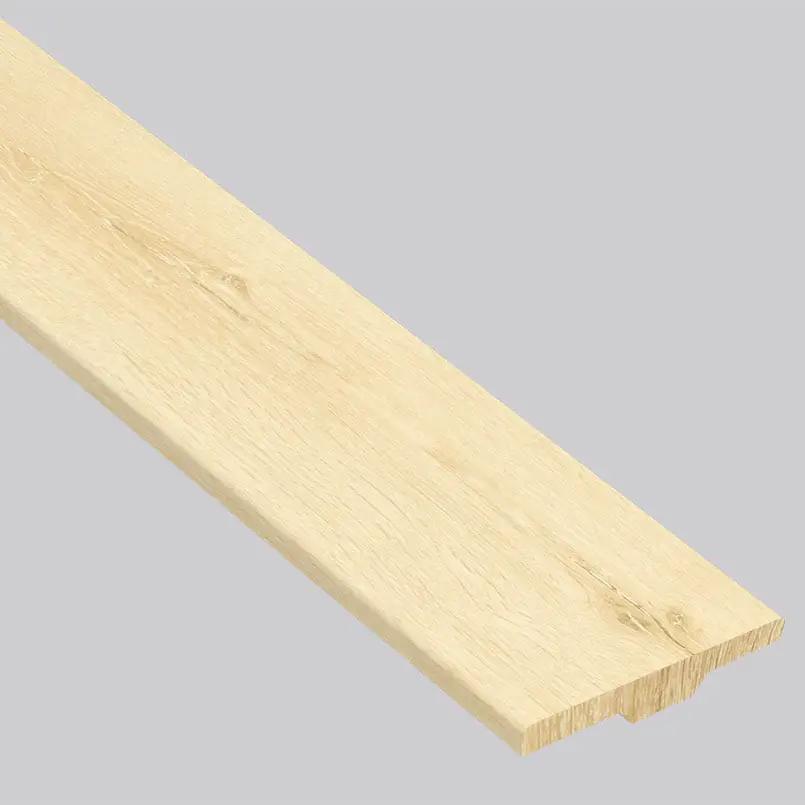 Smithcliffs Lanston Oak Semi Gloss T Molding Wood Look Rigid Core Moldings 1.77x0.28 close up