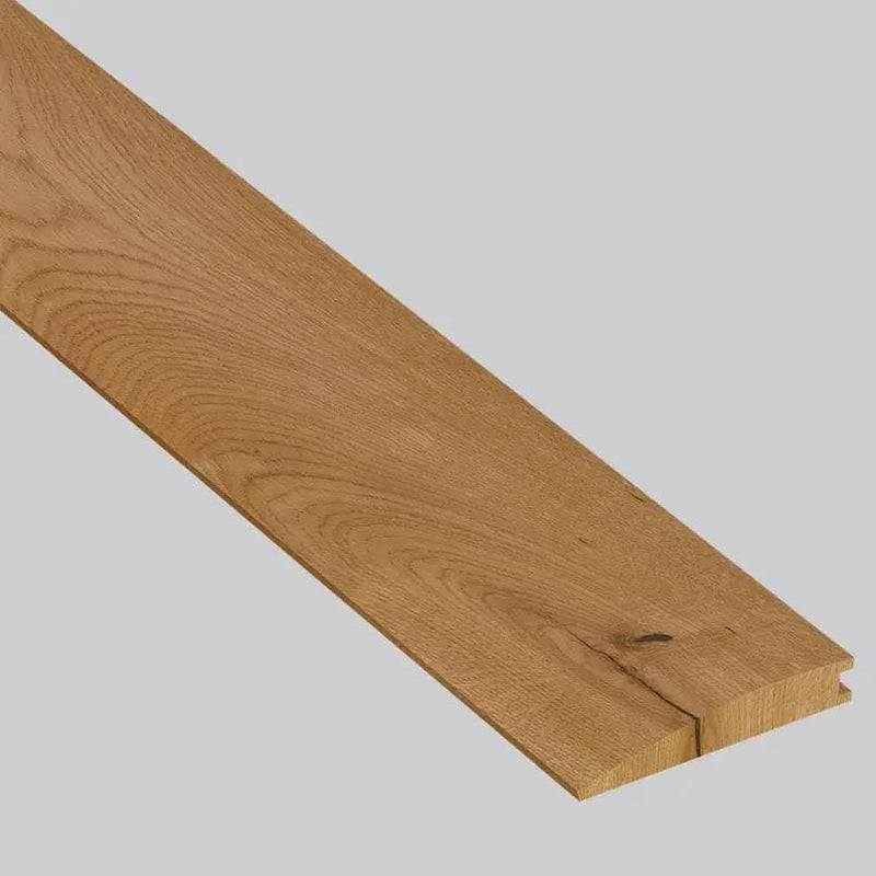 Ladson Leander Oak Brushed Stair Riser Wood Look Moldings 2x0.5 close up