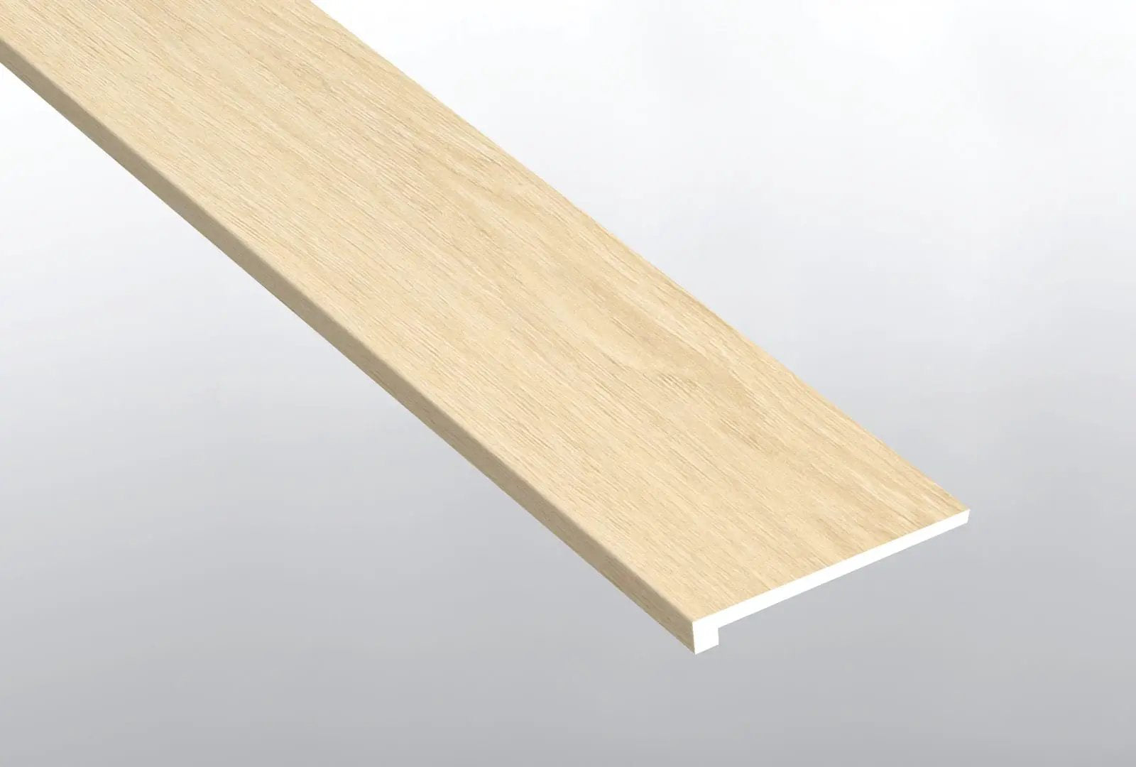 Cyrus Lenexa Creek Semi Gloss Wood Look Lvt Moldings 12x1.25 close up