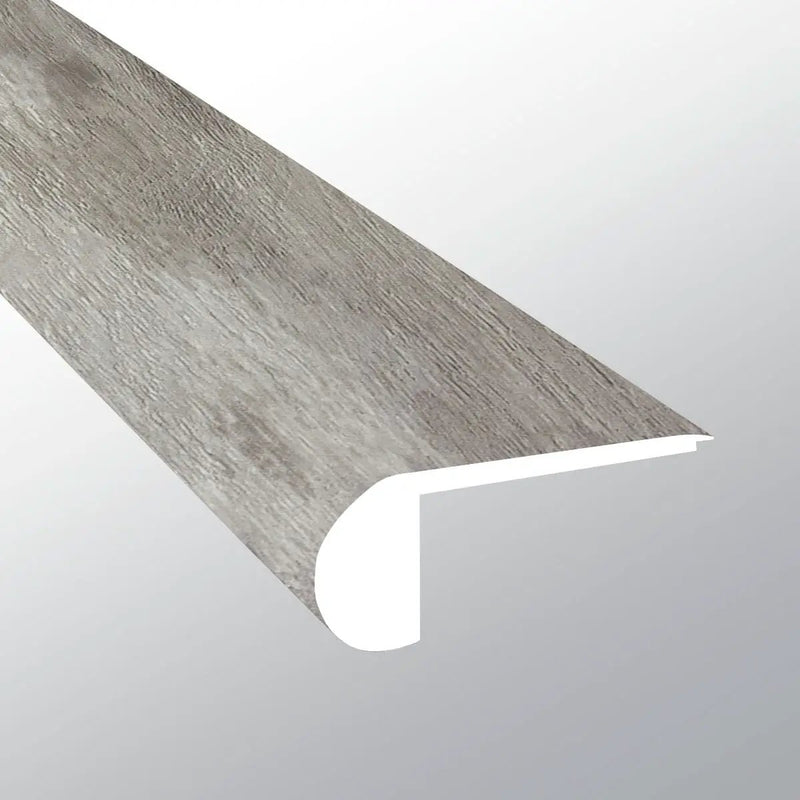 Ashton Loton Hill Semi Gloss Flush Stair Nose Wood Look Lvt Moldings 2.75x0.75 close up
