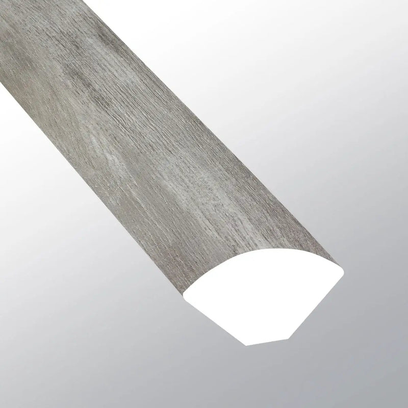 Ashton Loton Hill Semi Gloss Quarter Round Wood Look Lvt Moldings 0.64x0.75 close up