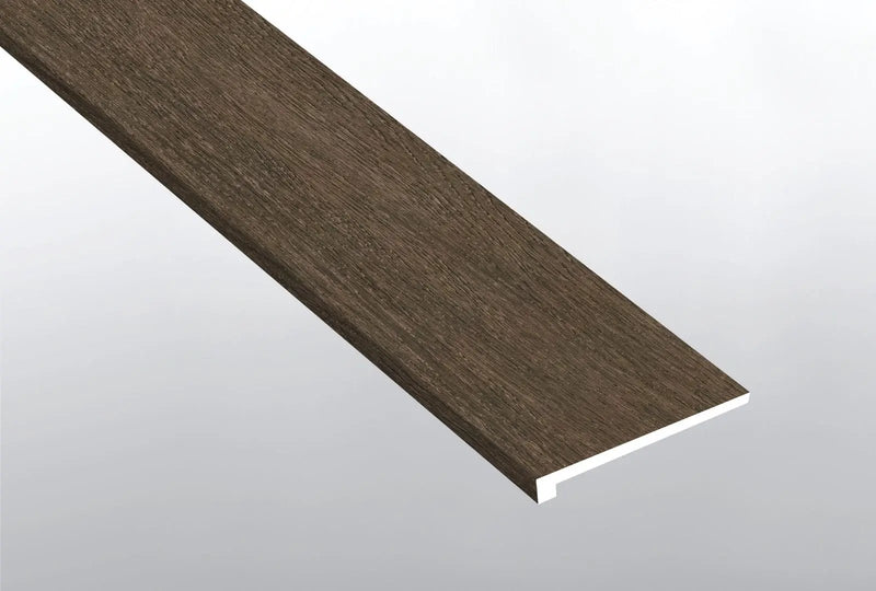 Acclima Louis Hill Semi Gloss Wood Look Lvt Moldings 12x1.25 close up