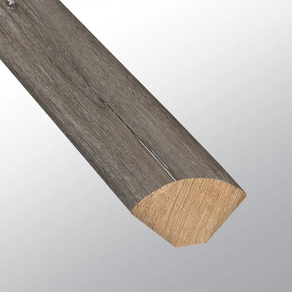 Glenridge Charcoal Oak Semi Gloss Quarter Round Wood Look Lvt Moldings 0.64x0.75