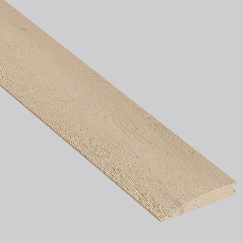 Ladson Mable Brushed Stair Riser Wood Look Moldings 2x0.5 close up