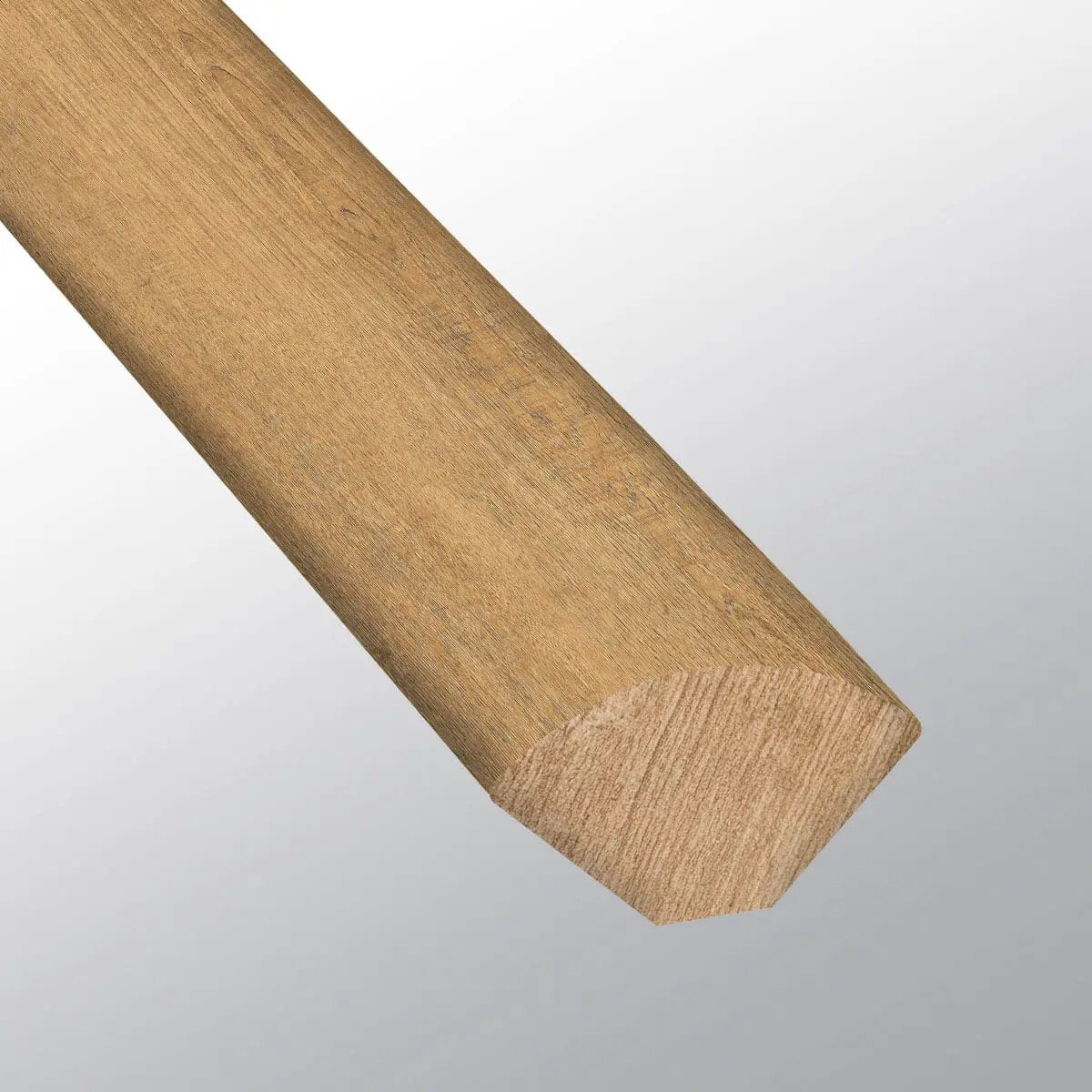 Wayne Parc Macland Semi Gloss Quarter Round Wood Look Lvt Moldings 0.64x0.75 close up