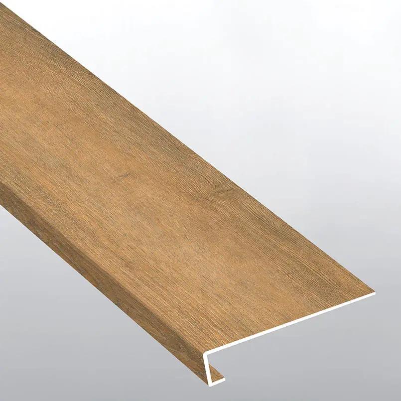 Wayne Parc Macland Semi Gloss Wood Look Lvt Moldings 12x1.25 0.18 inch close up