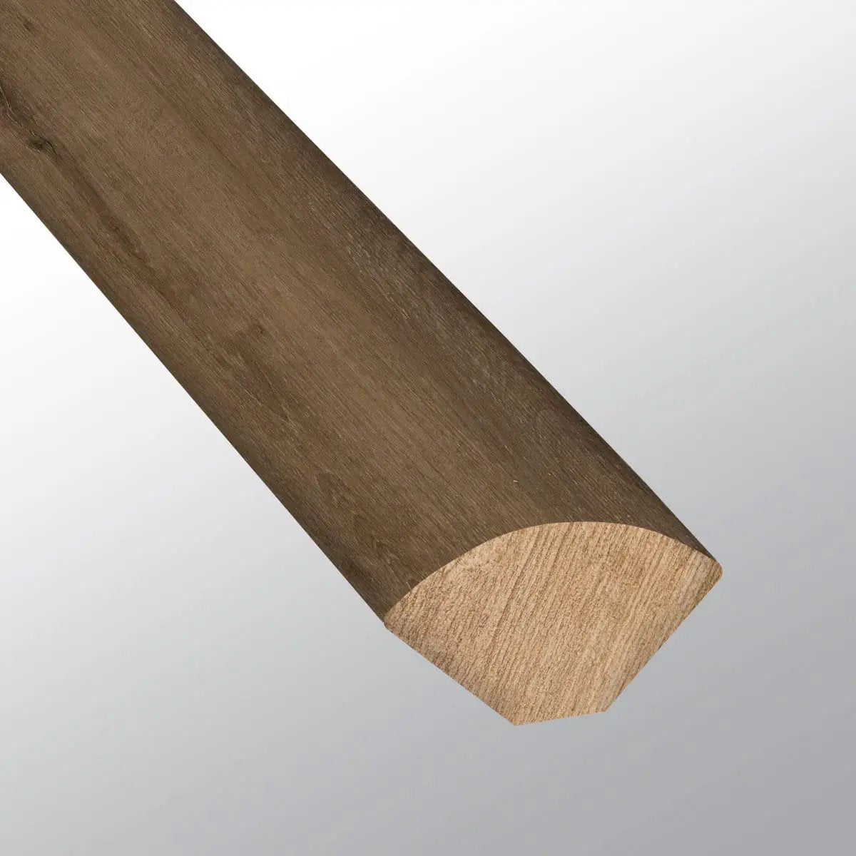 Xl Studio Malden Semi Gloss Quarter Round Wood Look Lvt Moldings 0.64x0.75 close up
