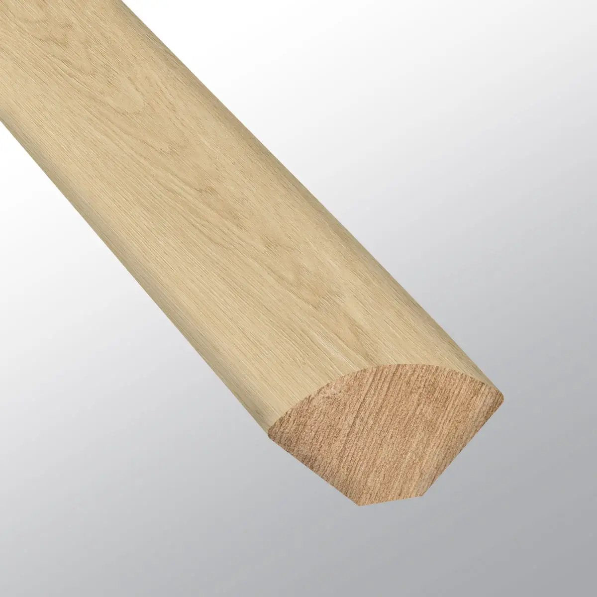 Laurel Malta Semi Gloss Quarter Round Wood Look Lvt Moldings 0.64x0.75 close up