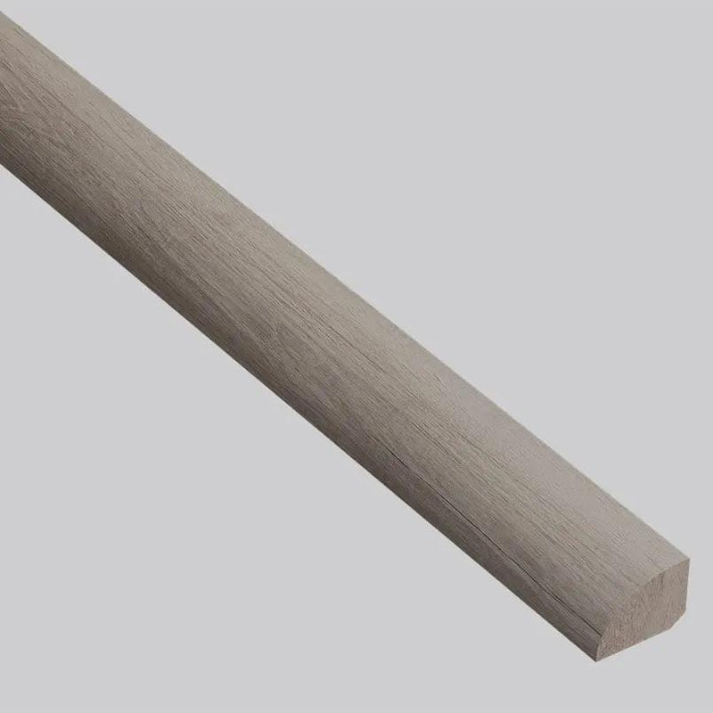 Smithcliffs Malton Semi Gloss Quarter Round Wood Look Rigid Core Moldings 0.64x0.75 close up