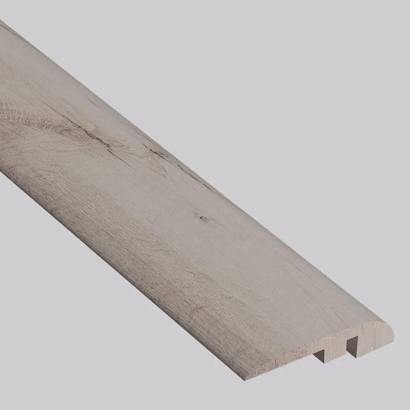 Smithcliffs Malton Semi Gloss Stair Riser Wood Look Rigid Core Moldings 1.77x0.345 close up