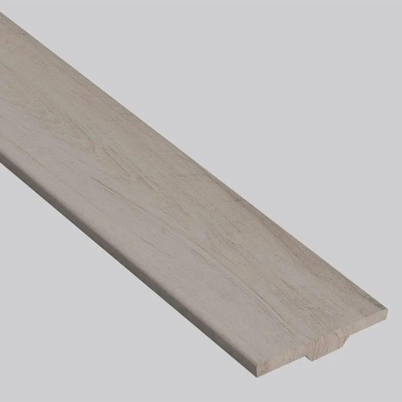Smithcliffs Malton Semi Gloss T Molding Wood Look Rigid Core Moldings 1.77x0.28 close up