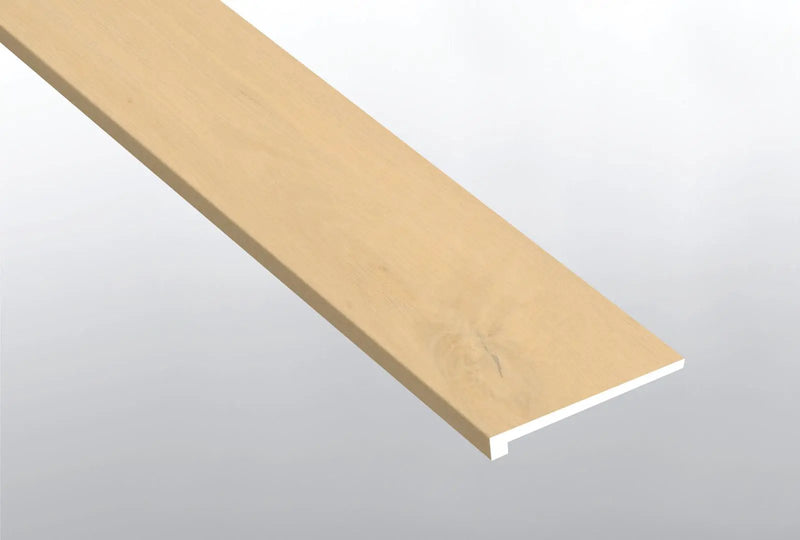 Wayne Parc Mellshire Semi Gloss Wood Look Lvt Moldings 12x1.25 0.31 inch close up