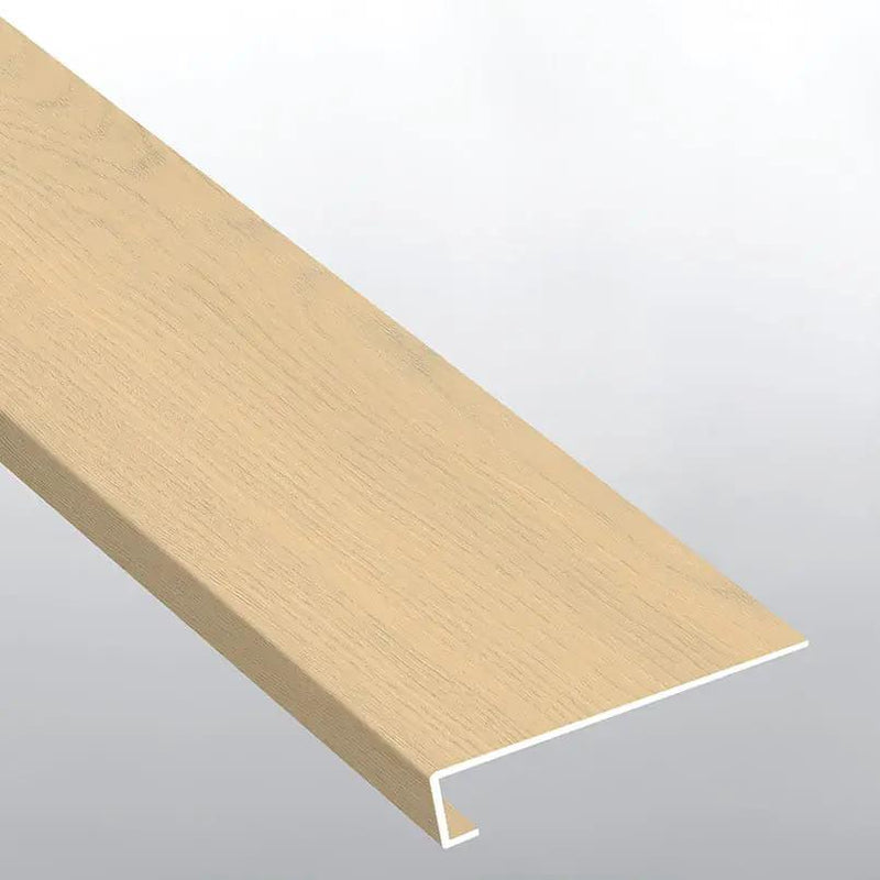Wayne Parc Mellshire Semi Gloss Wood Look Lvt Moldings 12x1.25 0.18 inch close up