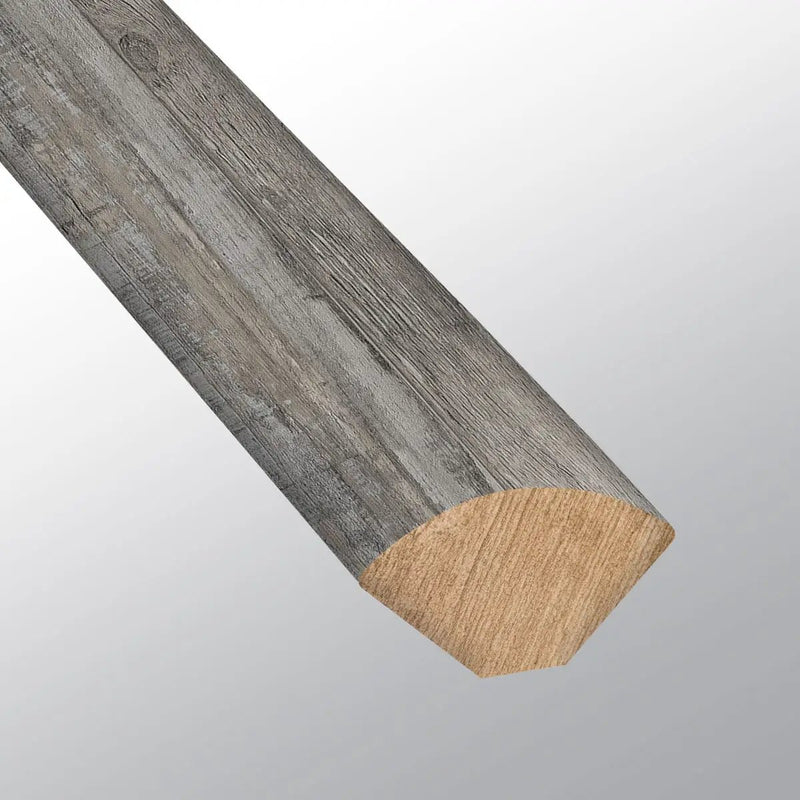 Glenridge Coastal Mix Semi Gloss Quarter Round Wood Look Lvt Moldings 0.64x0.75 close up