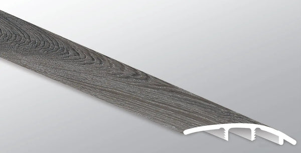Glenridge Midnight Maple Semi Gloss Stair Riser Wood Look Lvt Moldings 1.77x0.345