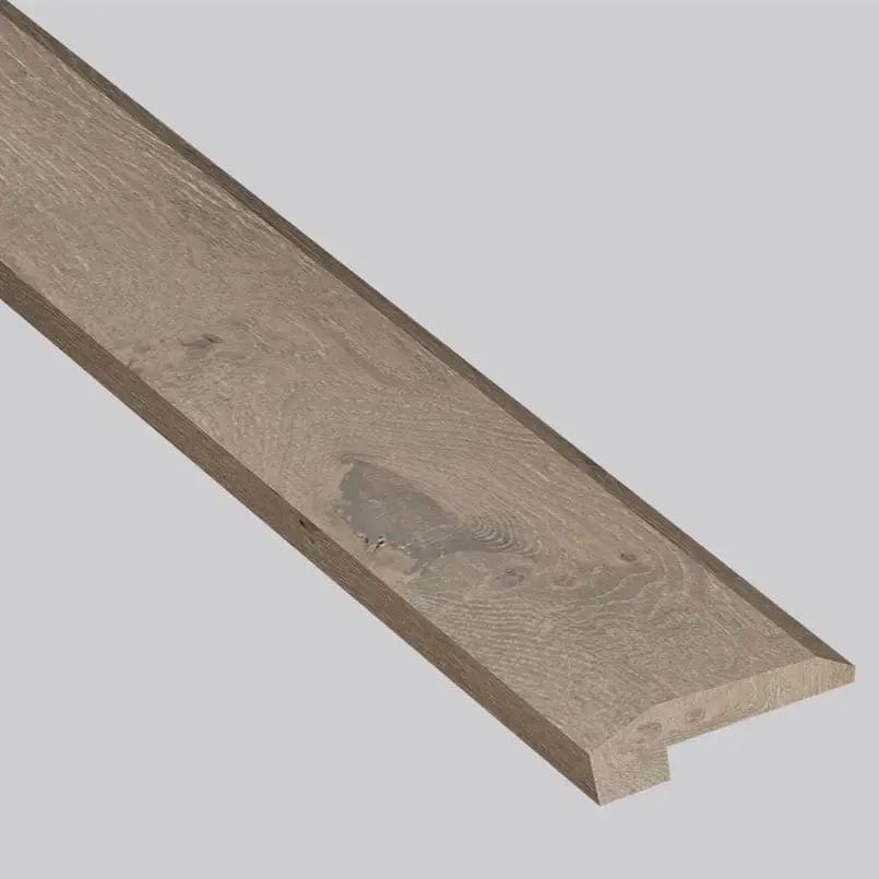 Ladson Milledge Brushed End Cap Wood Look Moldings 2x0.63 close up