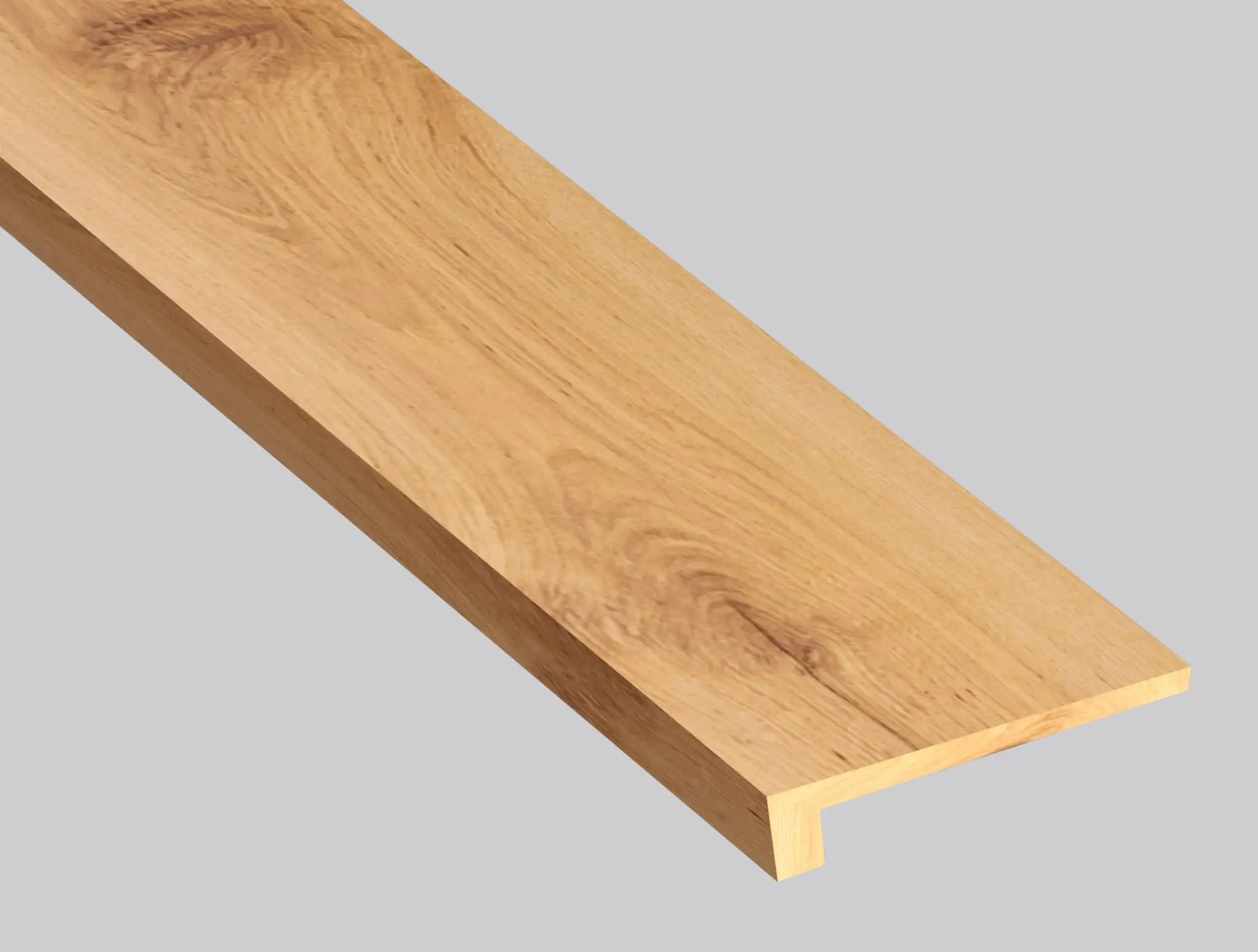 Mccarran Montevideo Oak Brushed Wood Look Moldings 0.63x0.63 close up