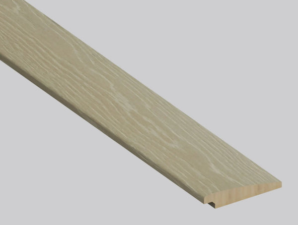 Woodhills Moorville Oak Wood Semi Gloss Stair Riser Look Moldings 1.77x0.345