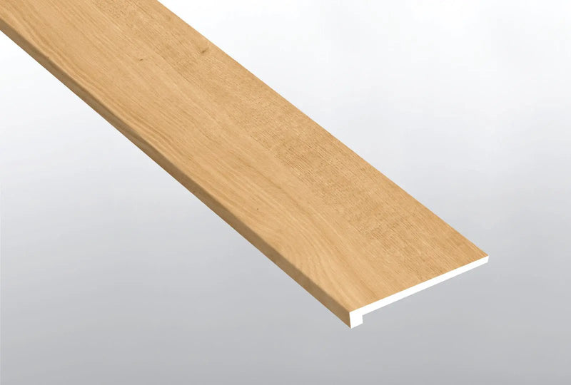 Acclima Mt Sande Semi Gloss Wood Look Lvt Moldings 12x1.25 close up